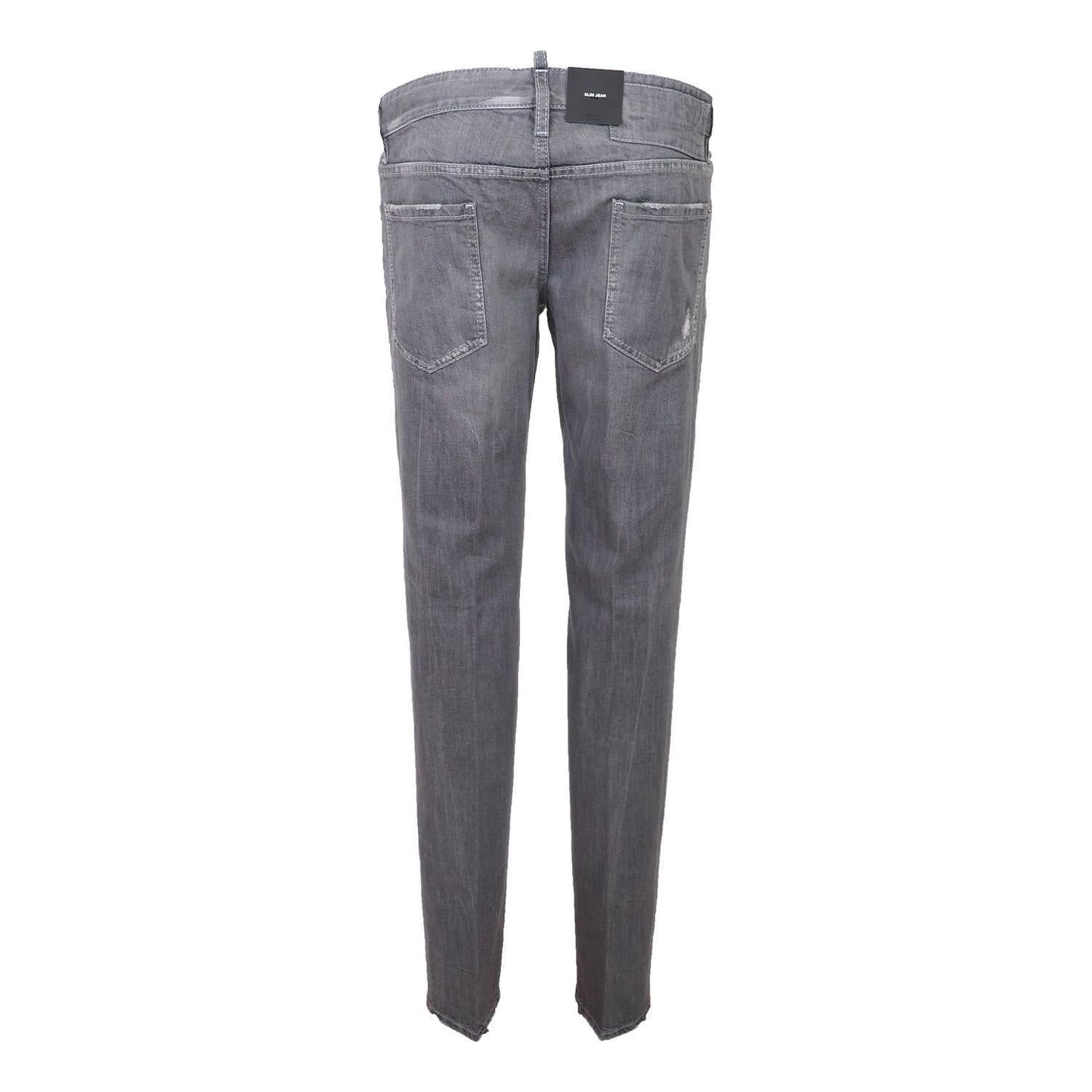 Dsquared² Gray Cotton Stretch Men Jeans Dsquared²