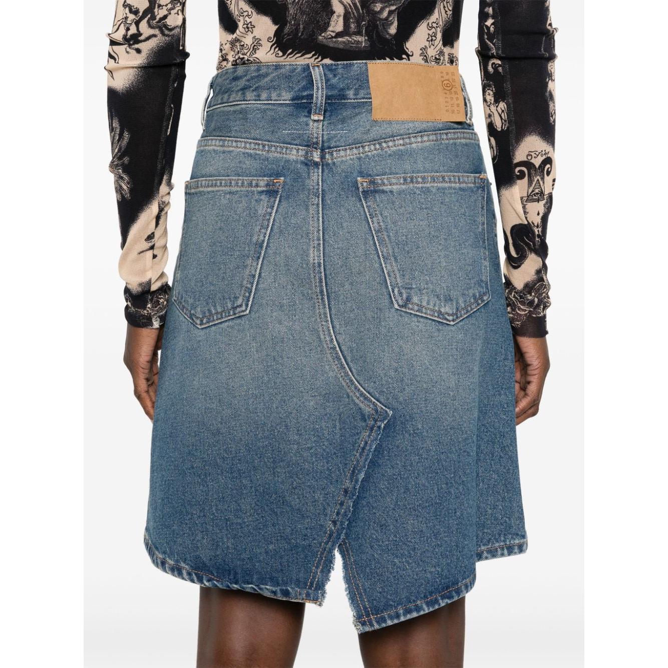 MM6 Maison Margiela Skirts Clear Blue Skirts MM6 Maison Margiela