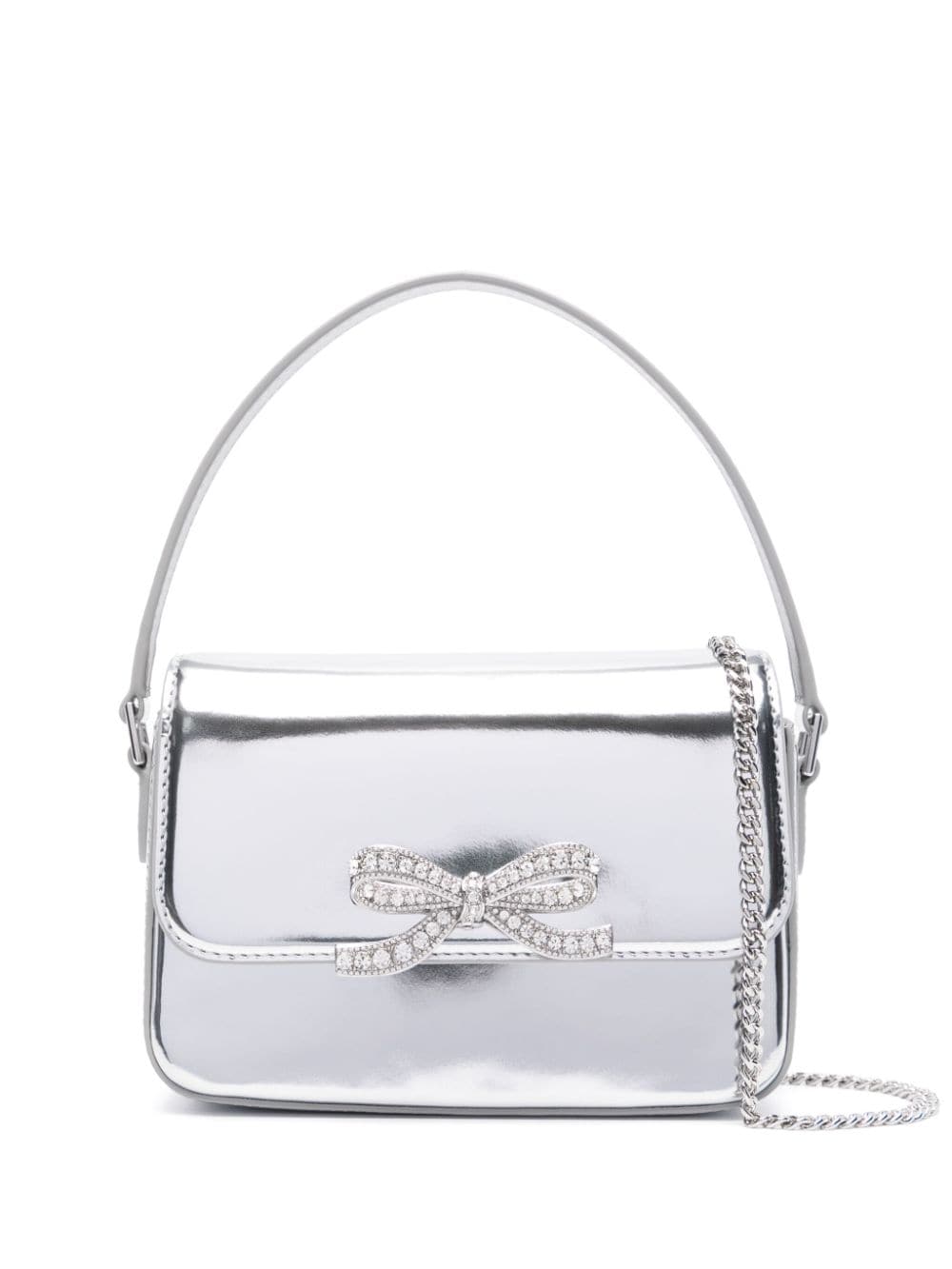 Self-portrait Bags.. Silver Shoulder Self-Portrait