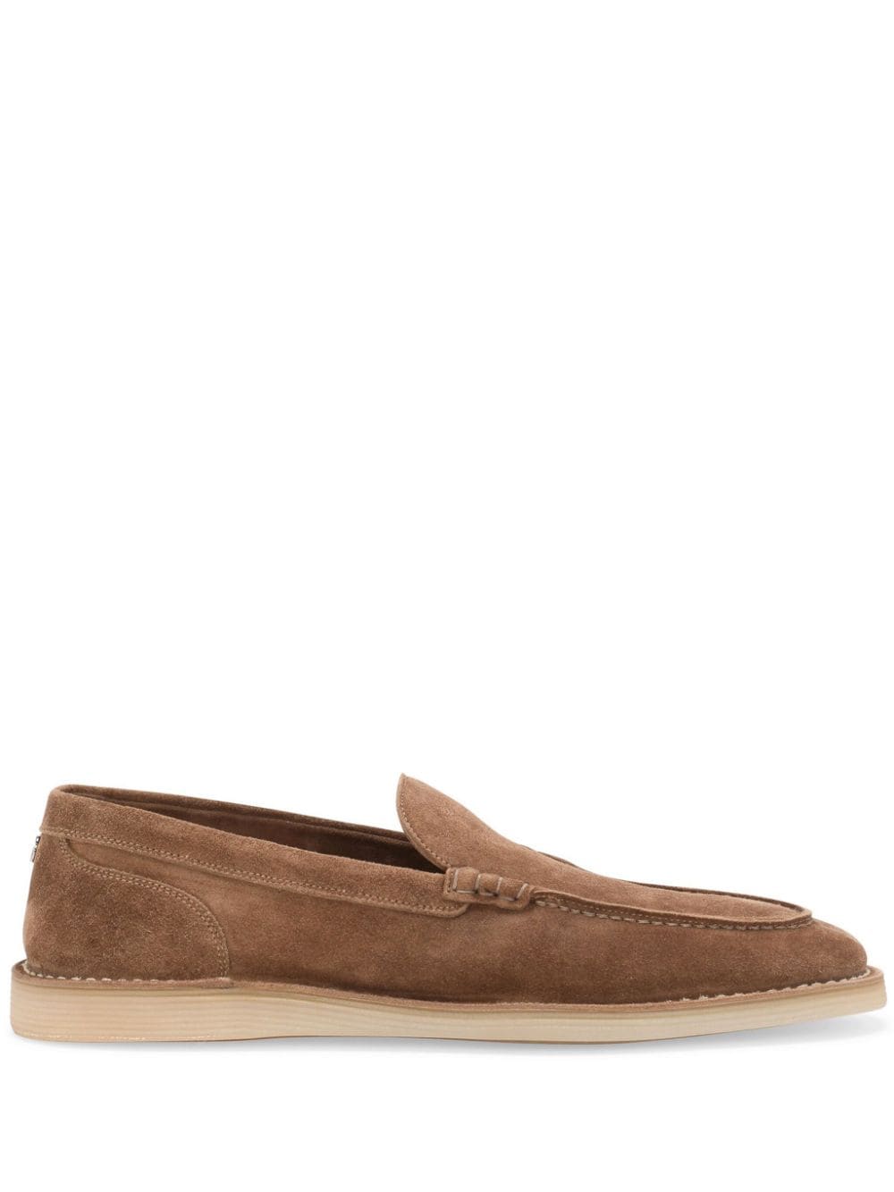 Dolce & Gabbana Flat shoes Beige Moccasins Dolce & Gabbana