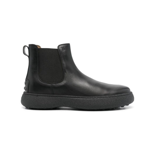 Tod's black calf leather smooth grain Boots Boots Tod'S