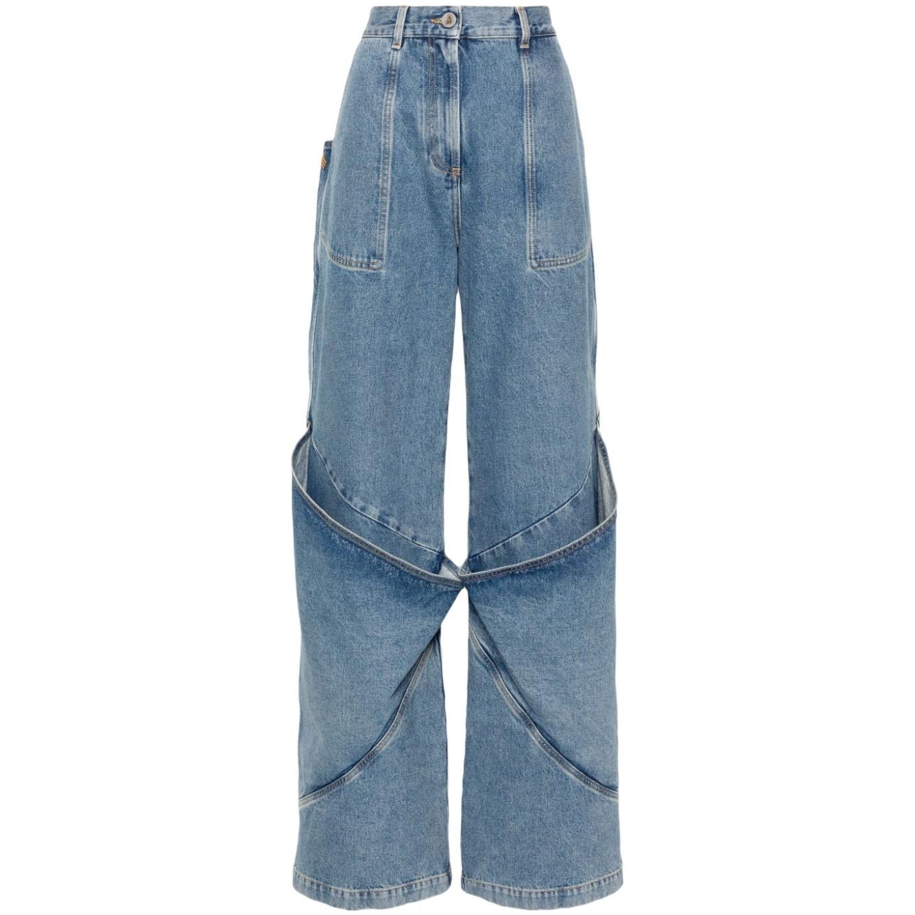 The Attico Jeans Clear Blue Jeans The Attico