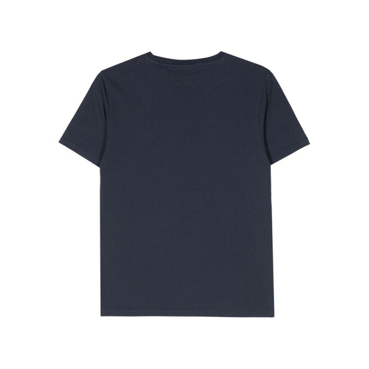 MAISON KITSUNE' T-shirts and Polos Blue Topwear Maison Kitsune'