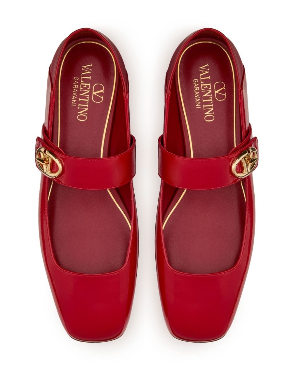 Valentino Garavani Flat shoes Red Flat Shoes Valentino Garavani