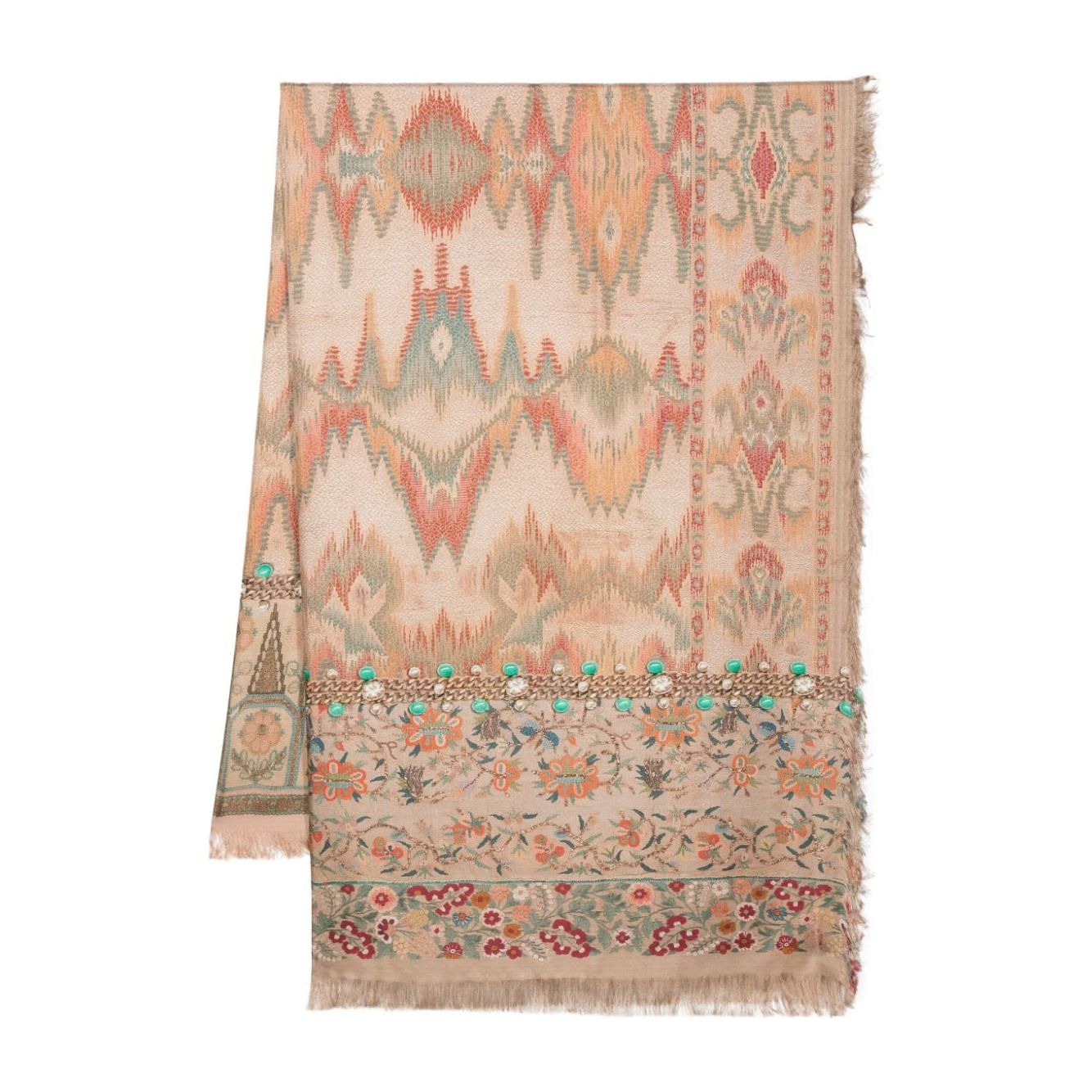 Pierre Louis Mascia Scarfs Beige