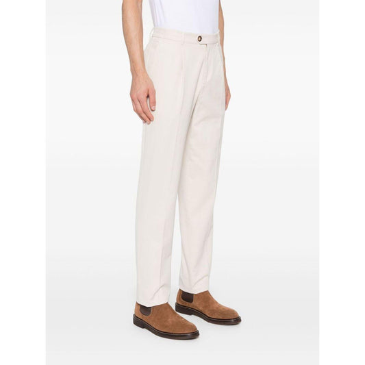 Brunello Cucinelli Trousers White Trousers Brunello Cucinelli