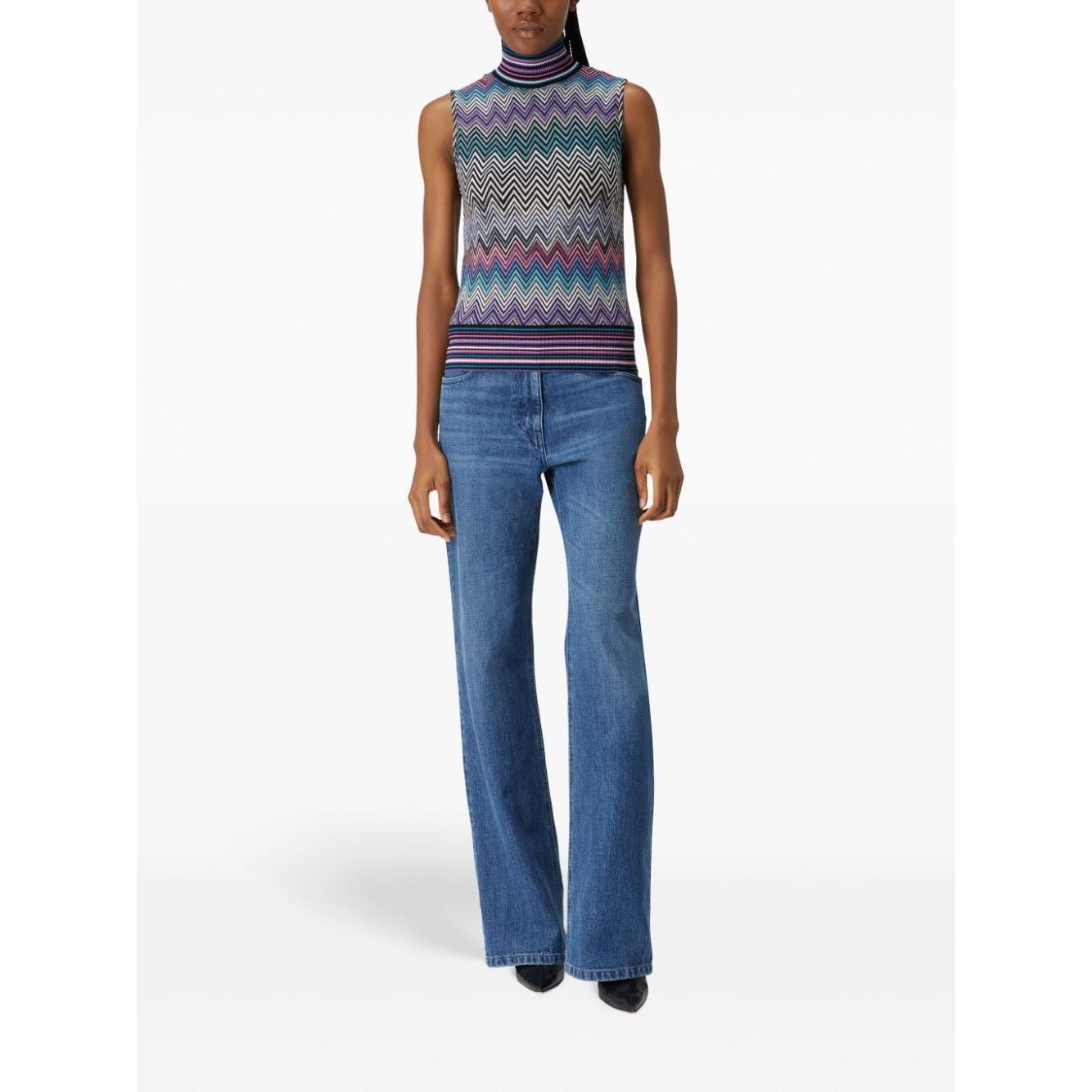 Missoni Top Clear Blue Topwear Missoni