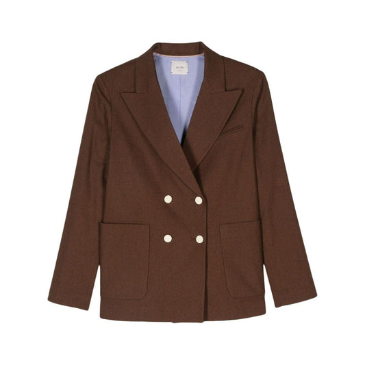 Alysi Jackets Brown Jackets Alysi