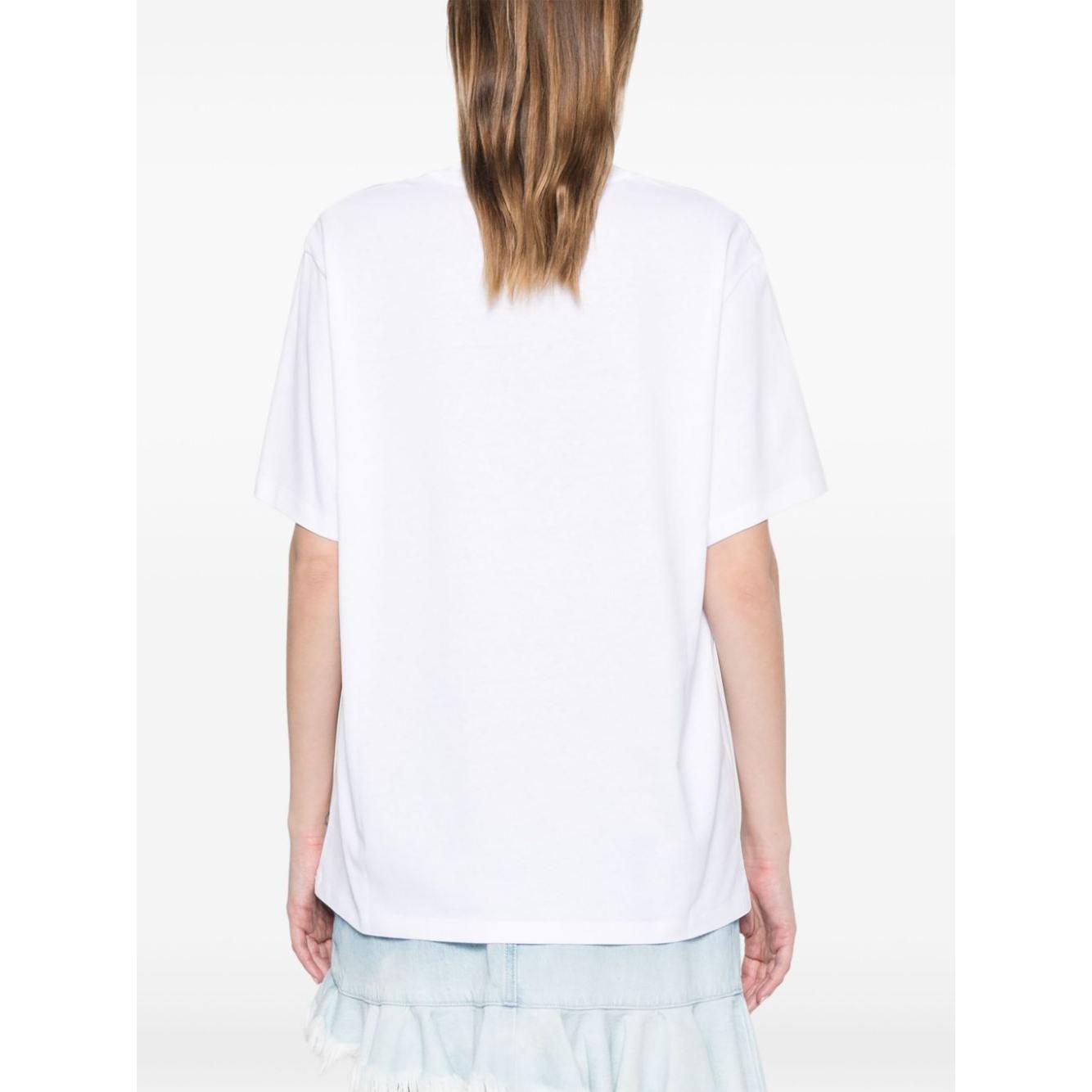 Stella McCartney T-shirts and Polos White Topwear Stella Mccartney