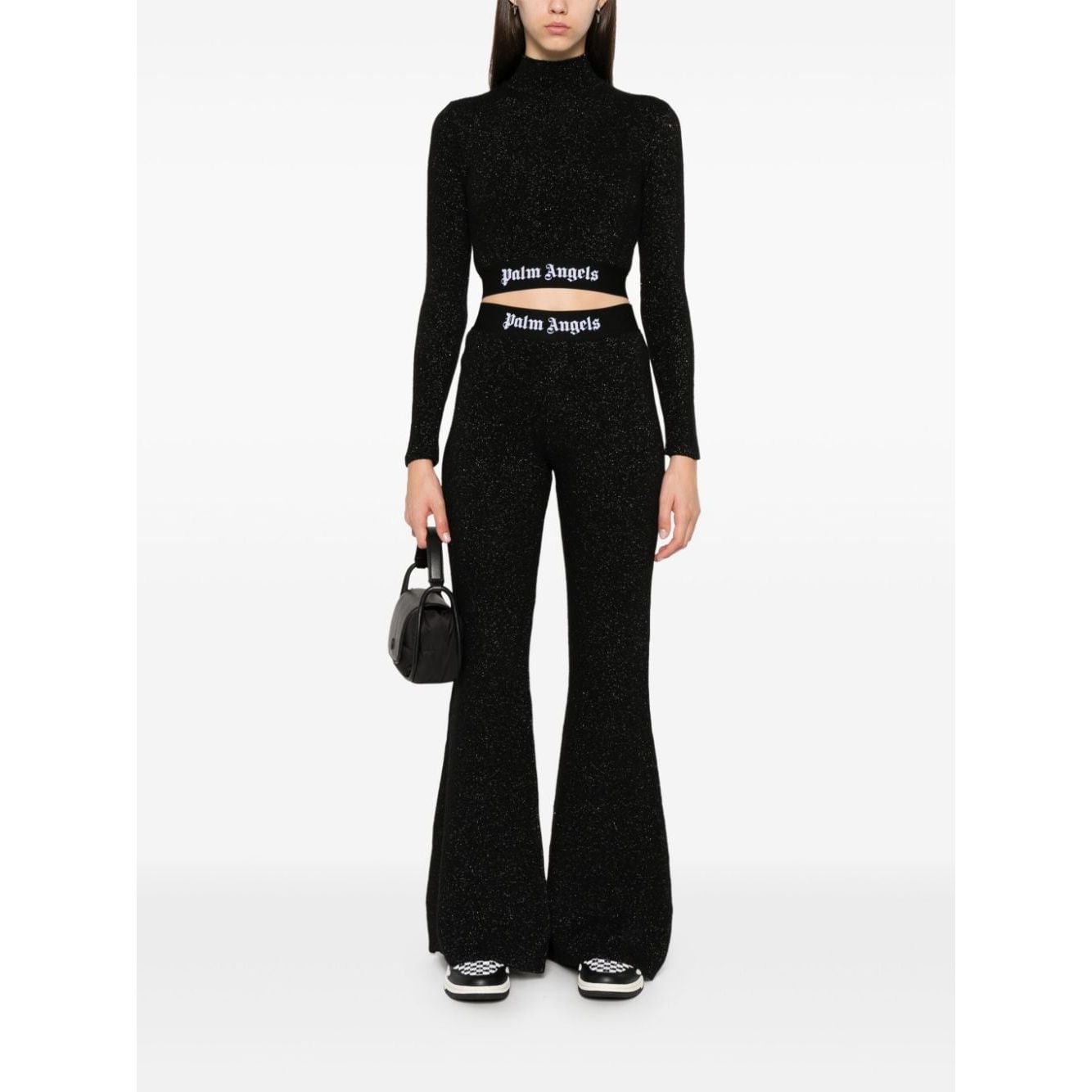 Palm Angels Top Black Topwear Palm Angels