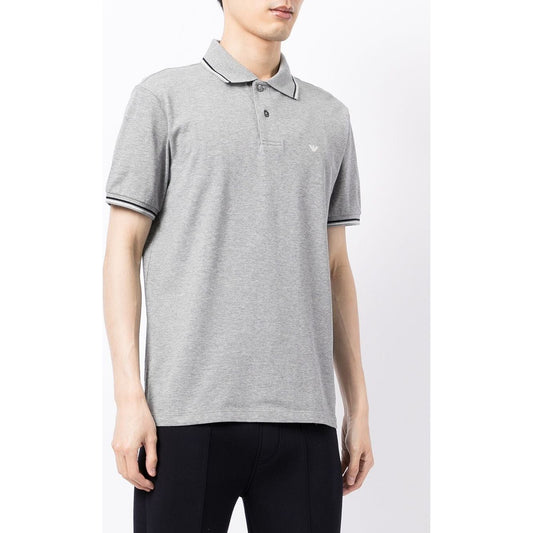 Emporio Armani T-shirts and Polos Grey Topwear Emporio Armani