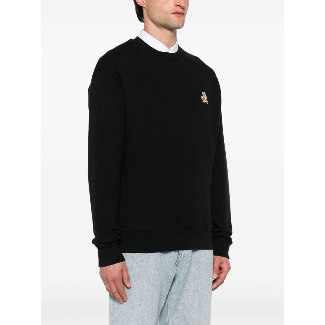 MAISON KITSUNE' Sweaters Black Topwear Maison Kitsune