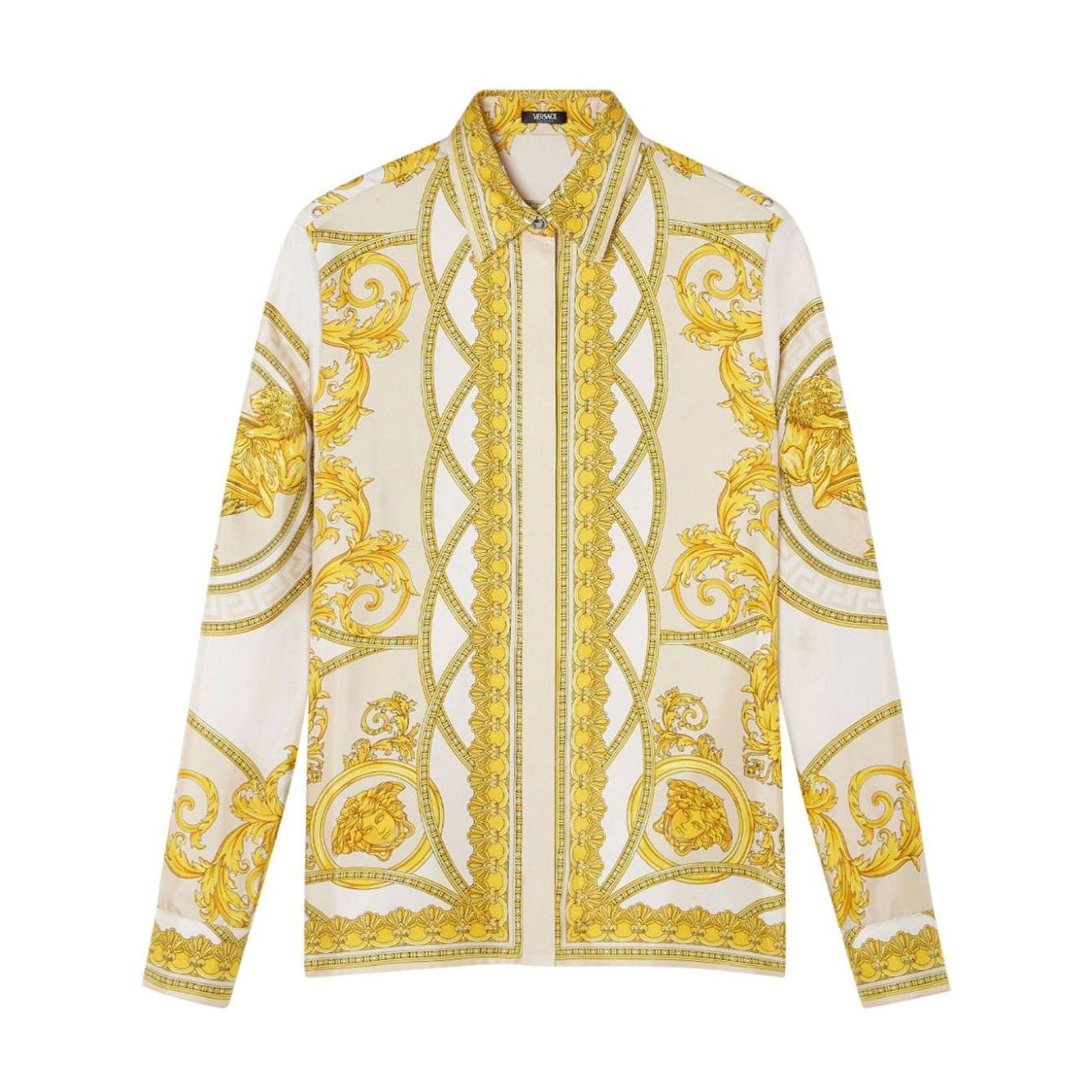 Versace Shirts Golden Shirts Versace