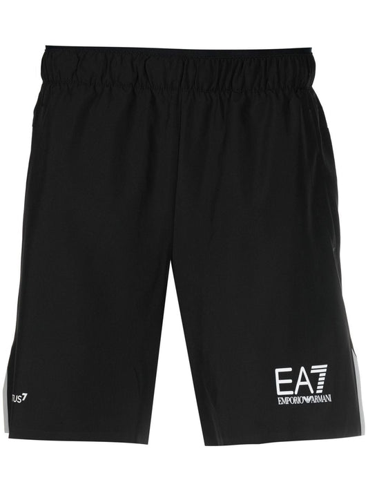 EA7 Shorts Black Short trousers EA7