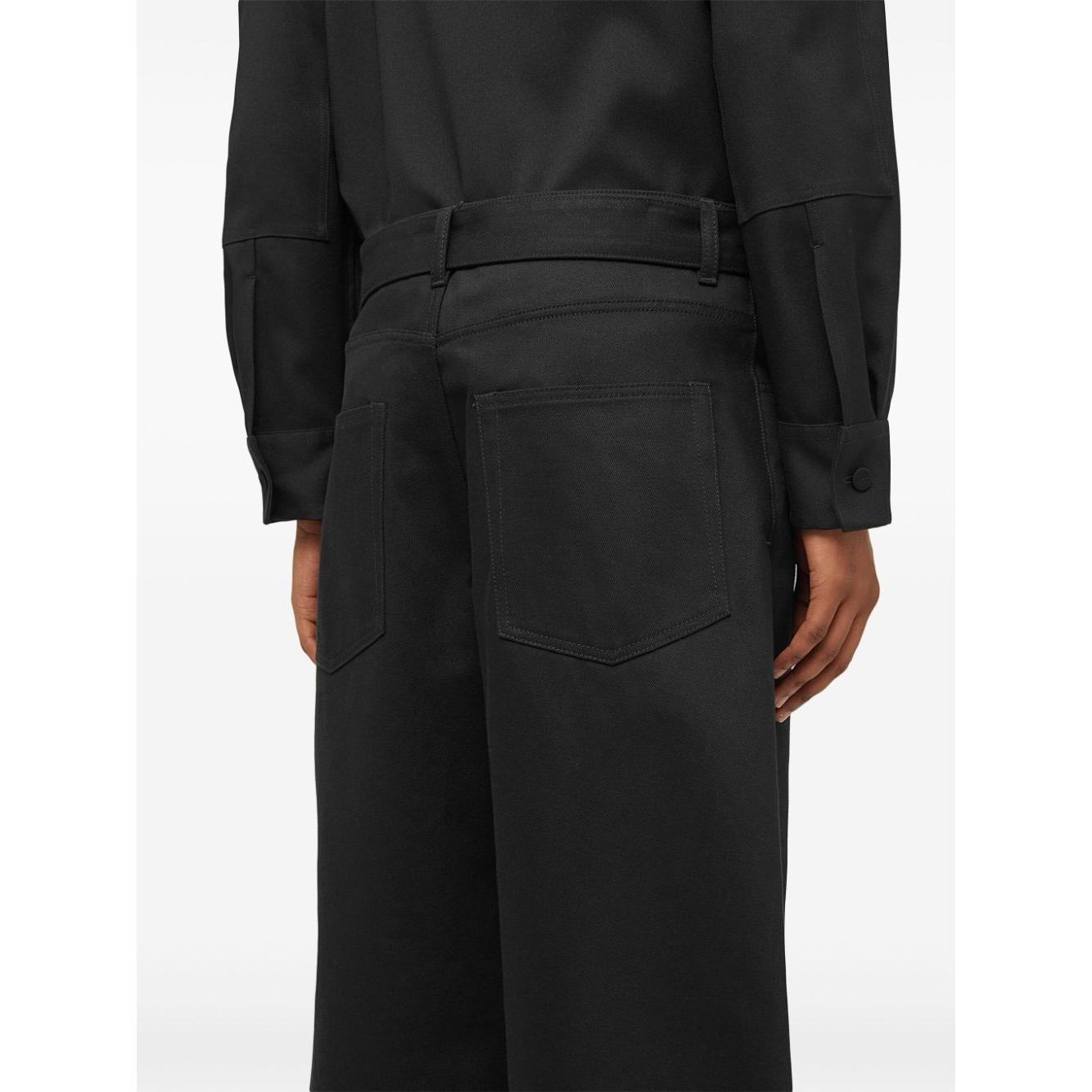 Jil Sander Trousers Black Trousers Jil Sander