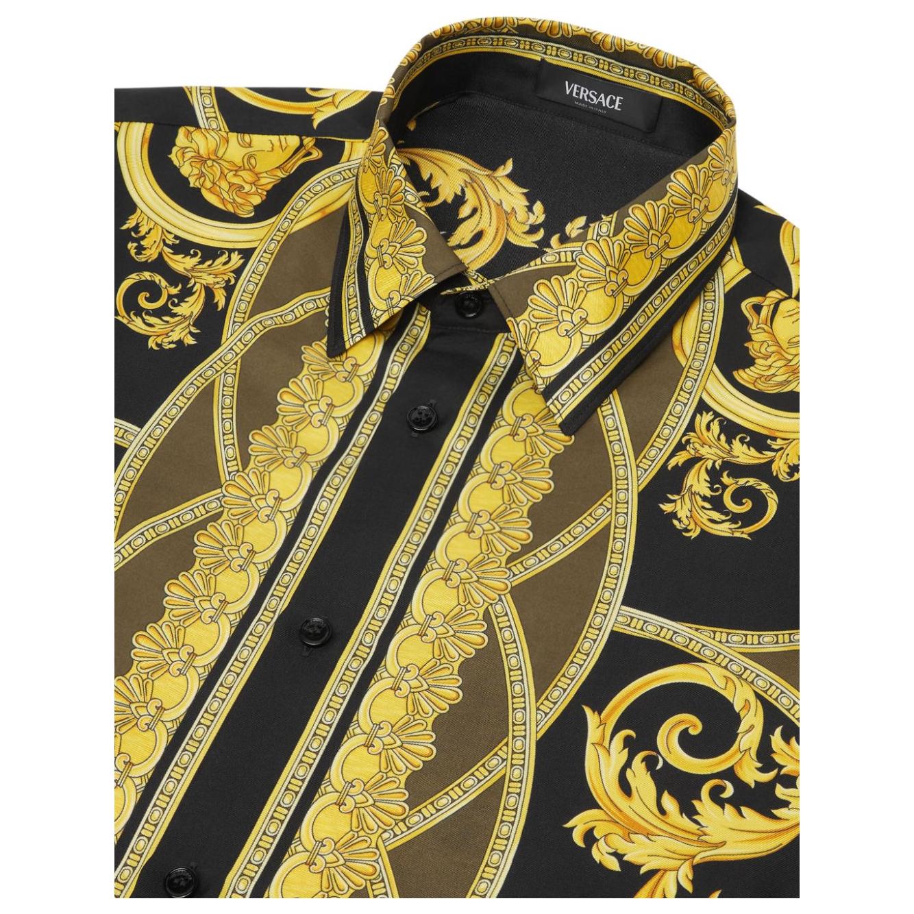 Versace Shirts Golden Shirts Versace