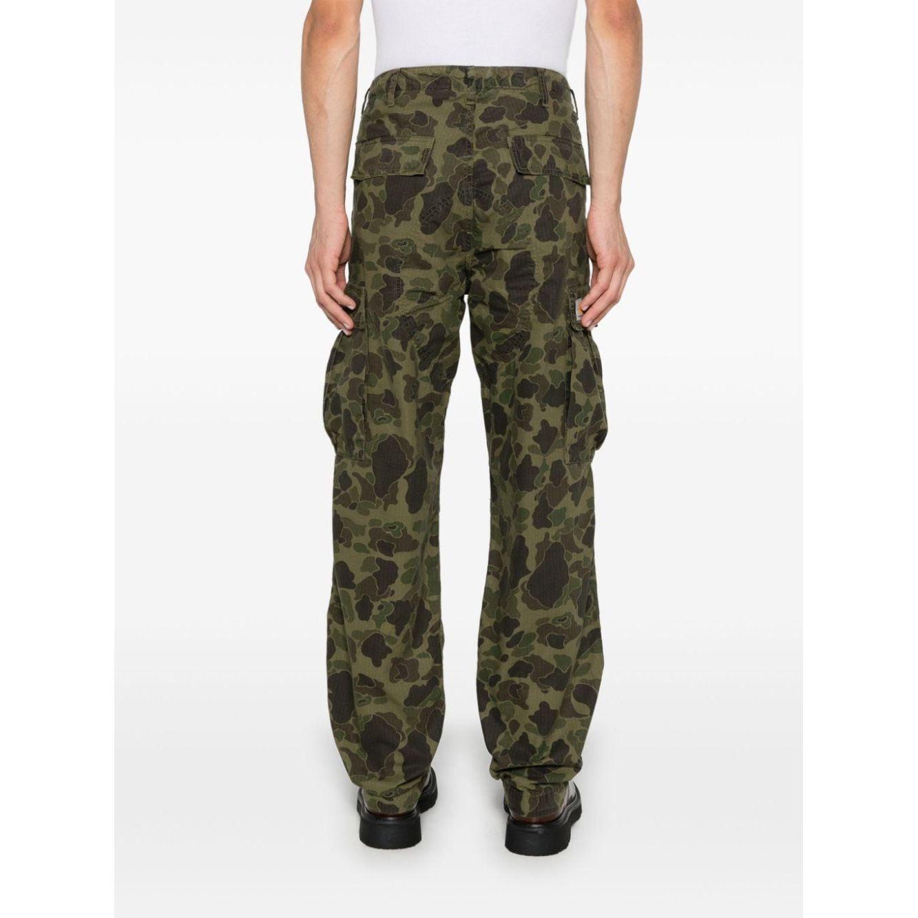 CARHARTT WIP MAIN Trousers Green Trousers Carhartt Wip Main