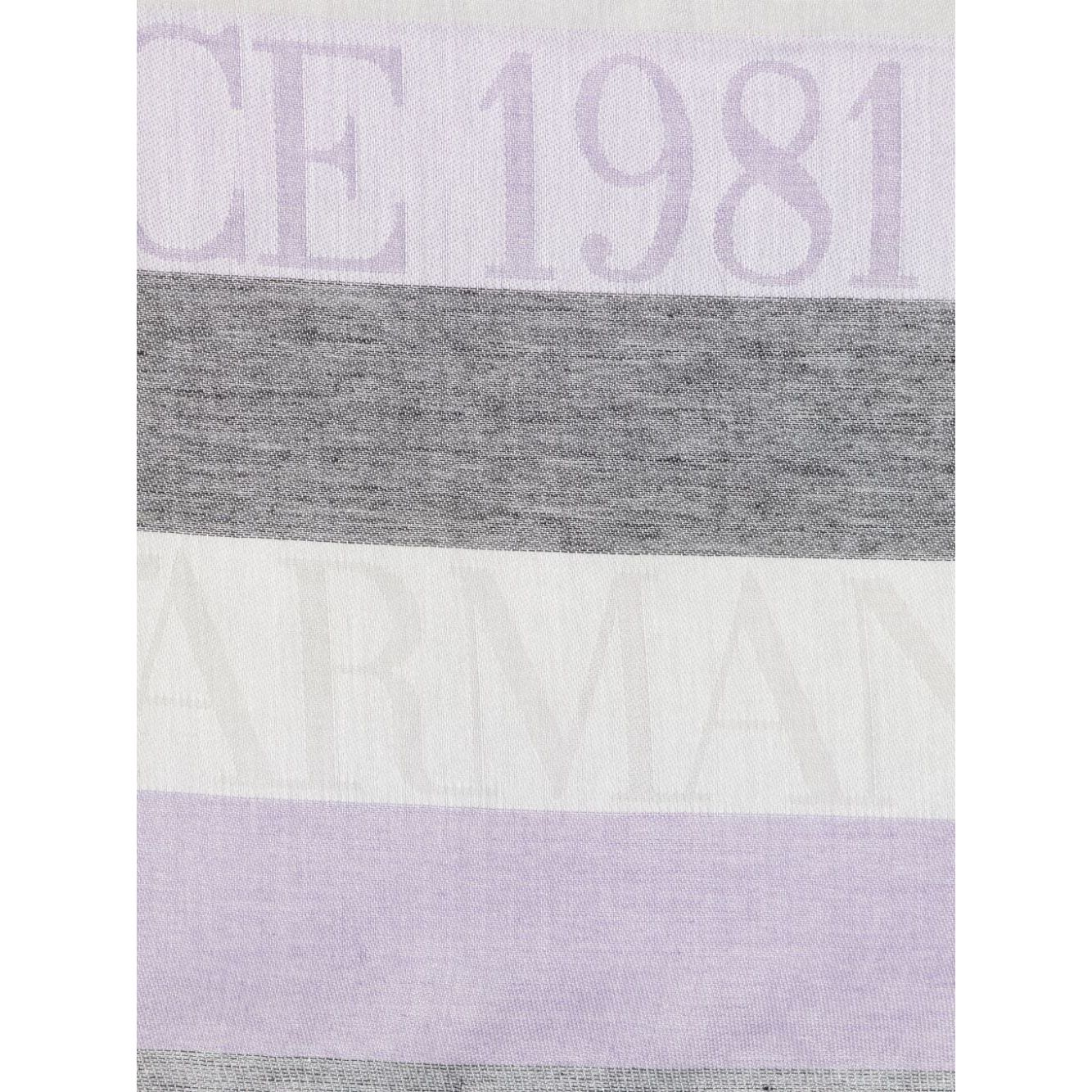 Emporio Armani Scarfs Lilac Scarves Hats & Gloves Emporio Armani