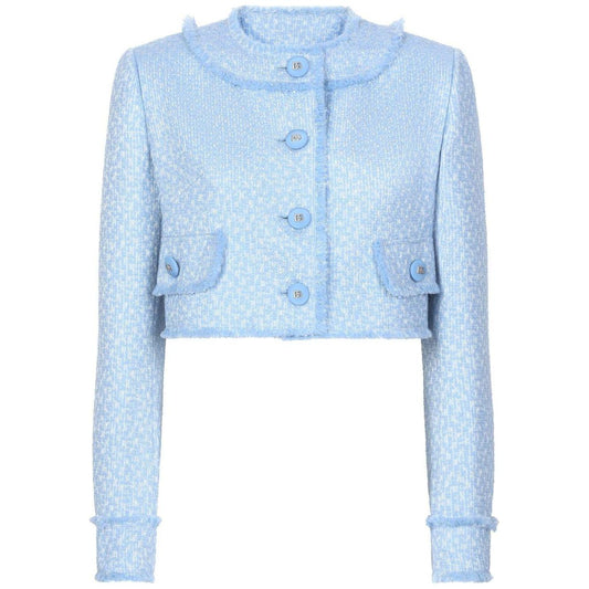 Dolce & Gabbana Jackets Clear Blue Jackets Dolce & Gabbana