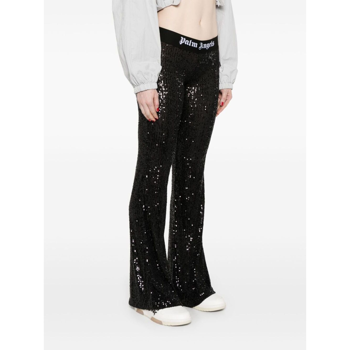 Palm Angels Trousers Black Trousers Palm Angels