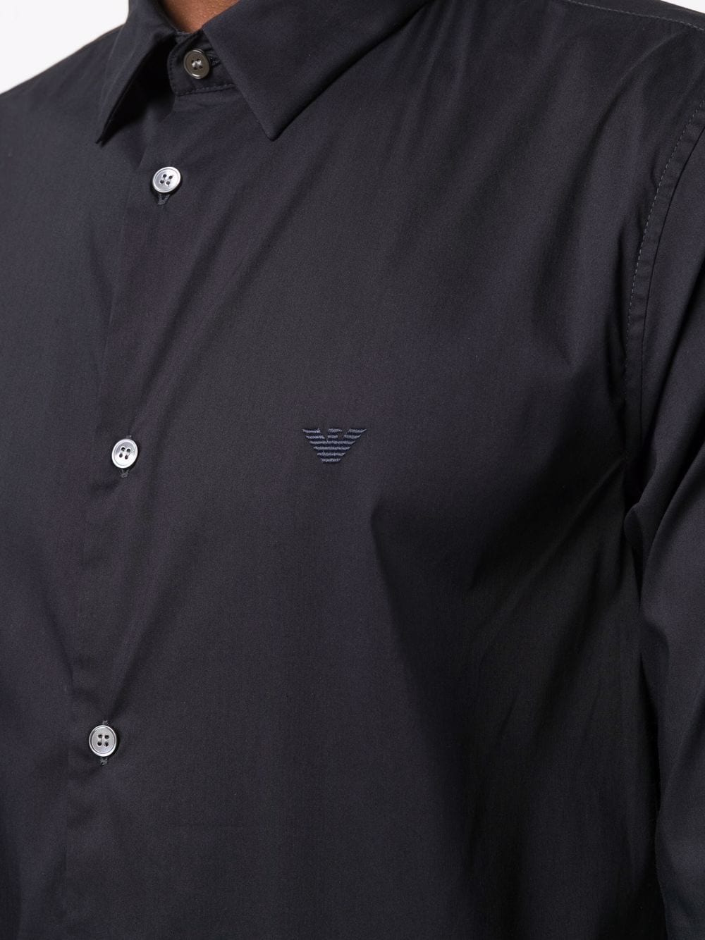 Emporio Armani Emporio Armani Shirts Blue Shirts Emporio Armani