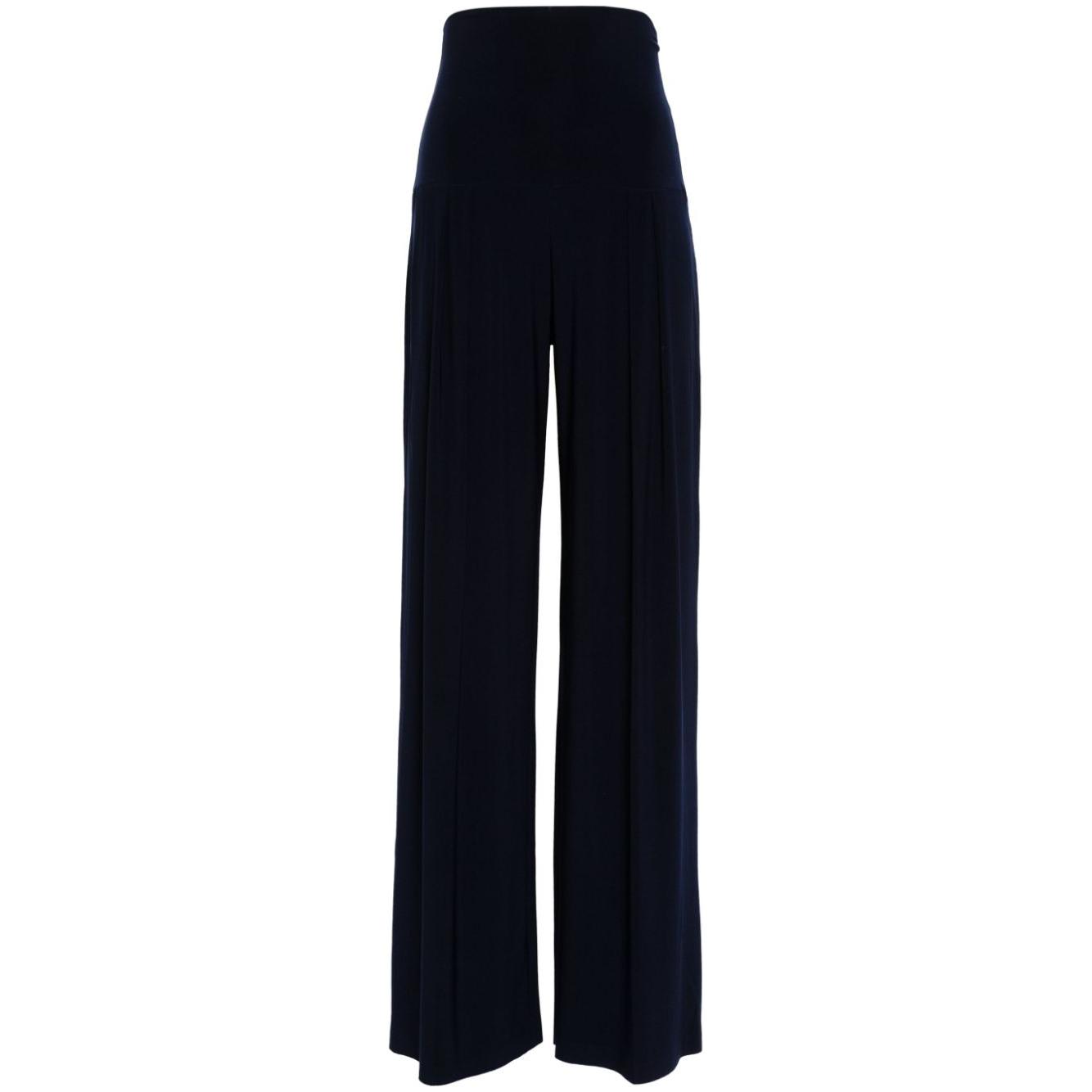 Norma Kamali Trousers Blue