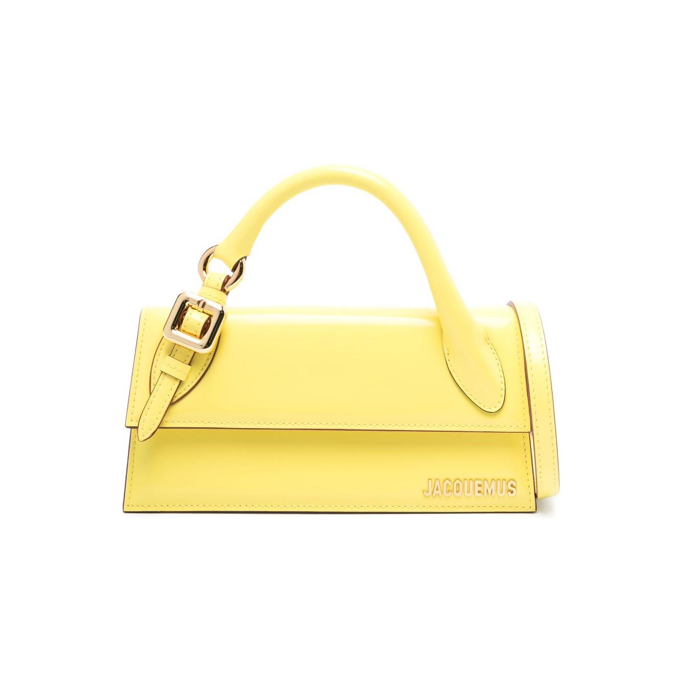 JACQUEMUS Bags.. Yellow Handbag JACQUEMUS