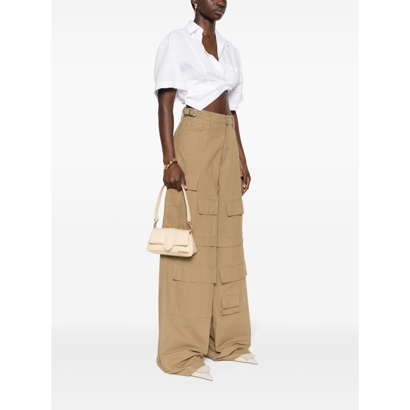 JACQUEMUS Bags.. Ivory Shoulder JACQUEMUS