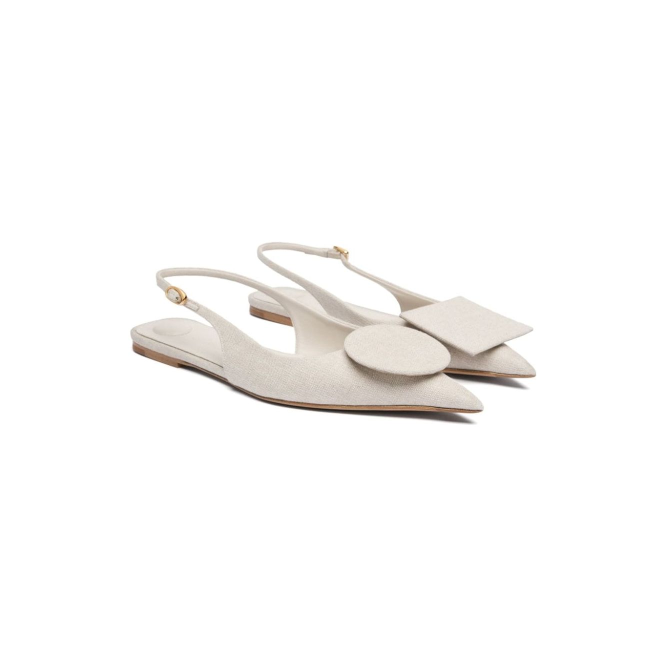 JACQUEMUS Flat shoes Grey Flat Shoes JACQUEMUS