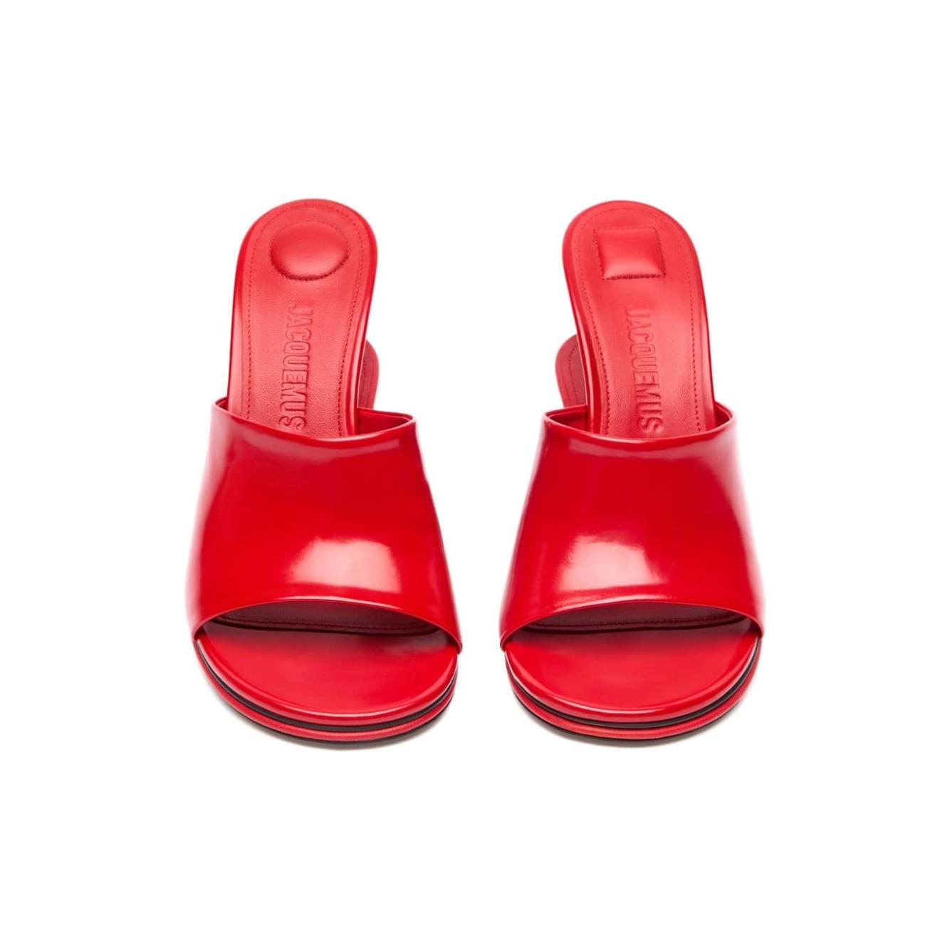 JACQUEMUS Sandals Red Sandals JACQUEMUS