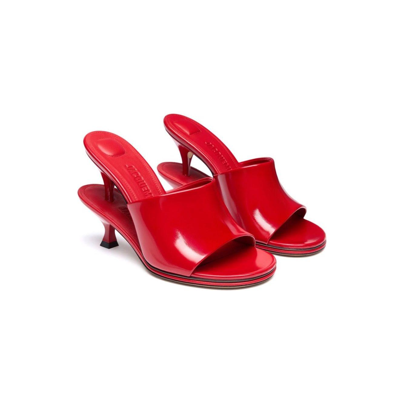 JACQUEMUS Sandals Red Sandals JACQUEMUS