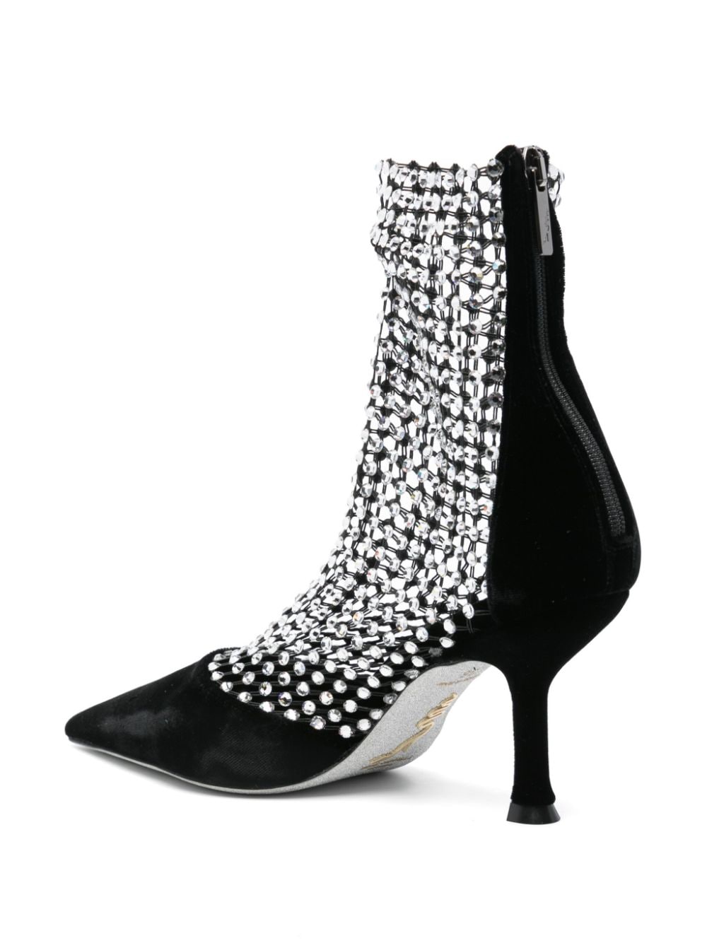 RENE' CAOVILLA With Heel Black High Heel Rene' Caovilla