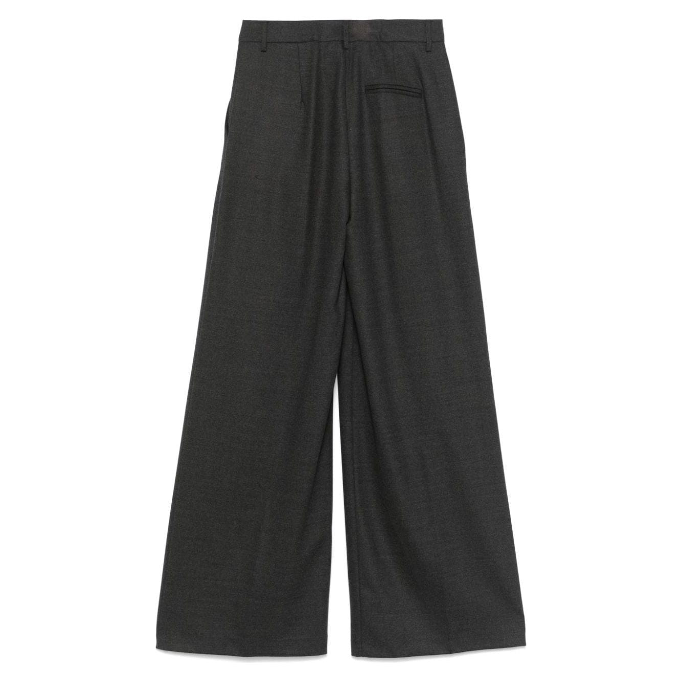 Semicouture Trousers Grey Trousers Semicouture