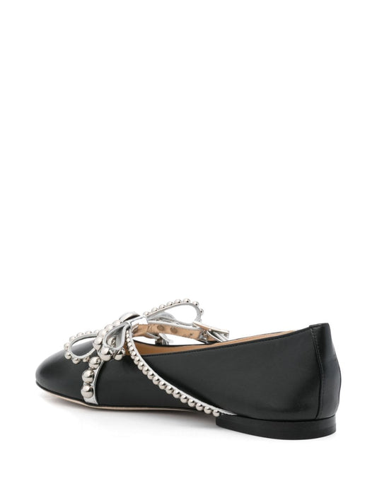 MACH & MACH Flat shoes Black Flat Shoes Mach & Mach