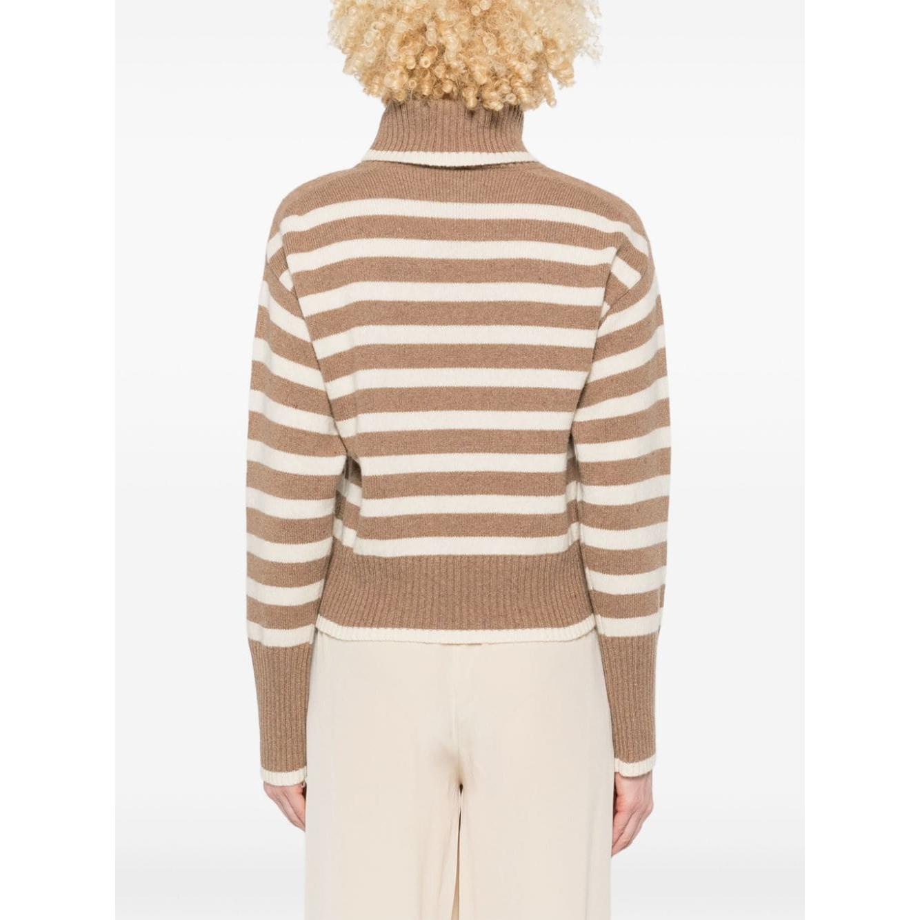 Semicouture Sweaters Beige Topwear Semicouture