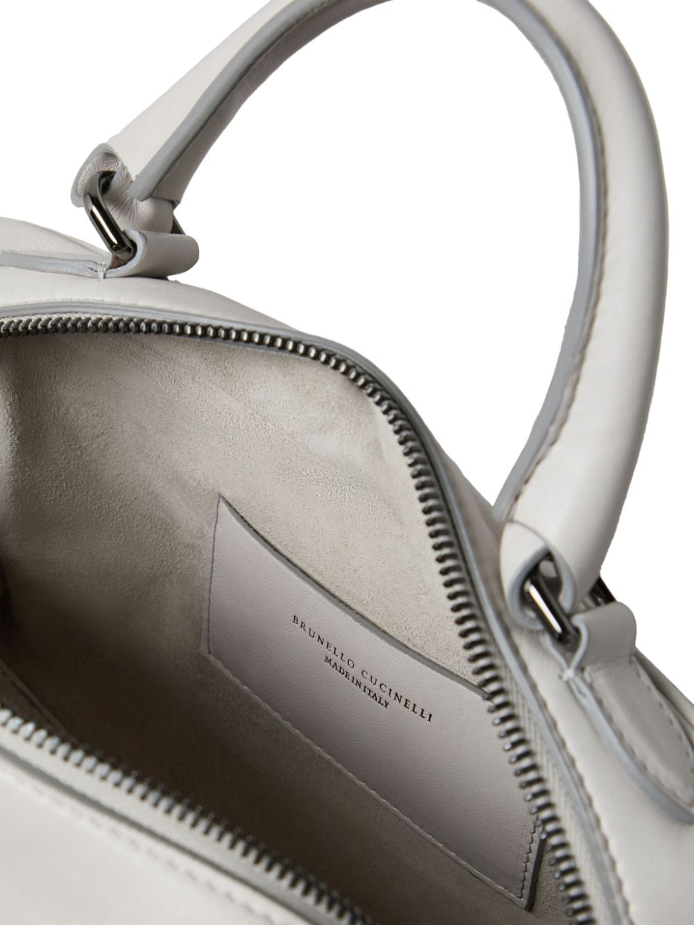 Brunello Cucinelli Bags.. Light Grey Handbag Brunello Cucinelli