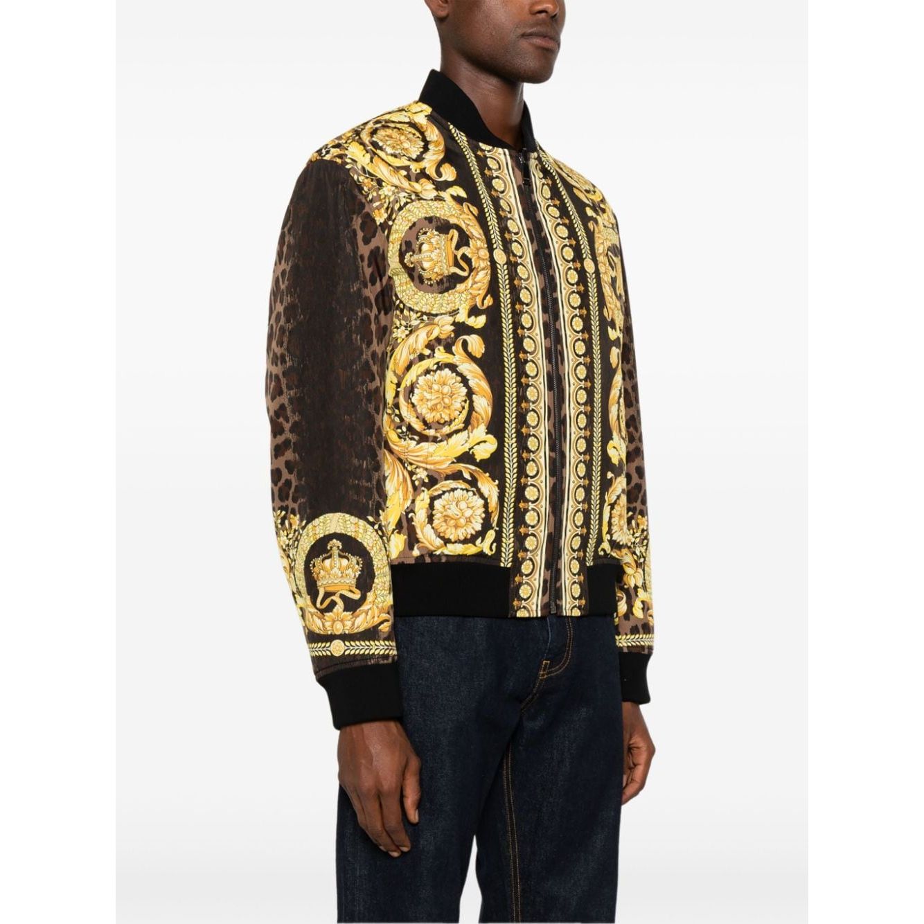 Versace Coats Golden