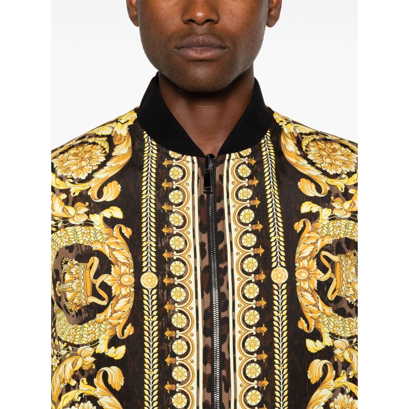 Versace Coats Golden