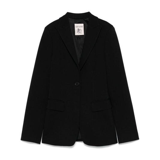 Semicouture Jackets Black