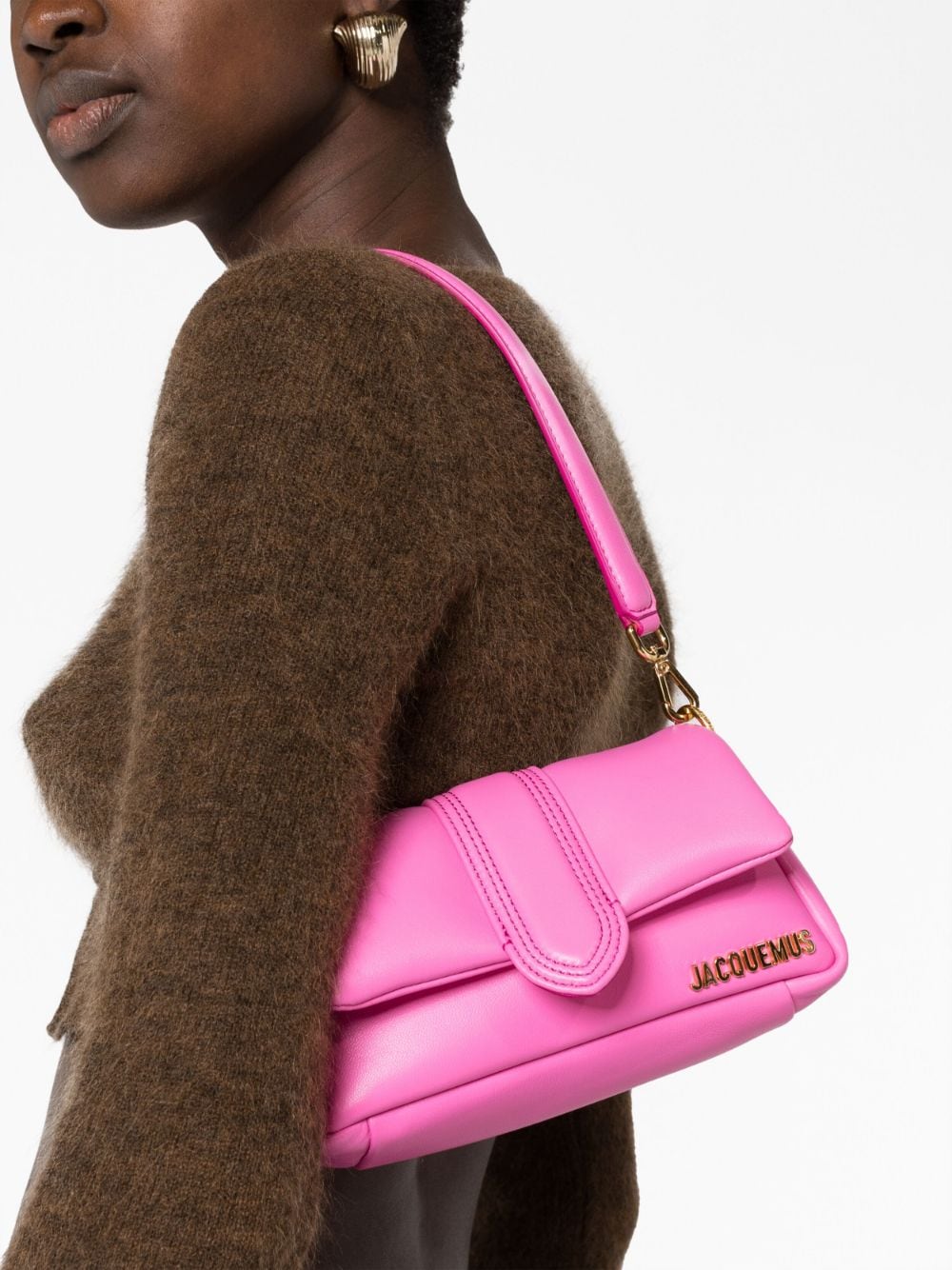 JACQUEMUS Bags.. Fuchsia Shoulder JACQUEMUS