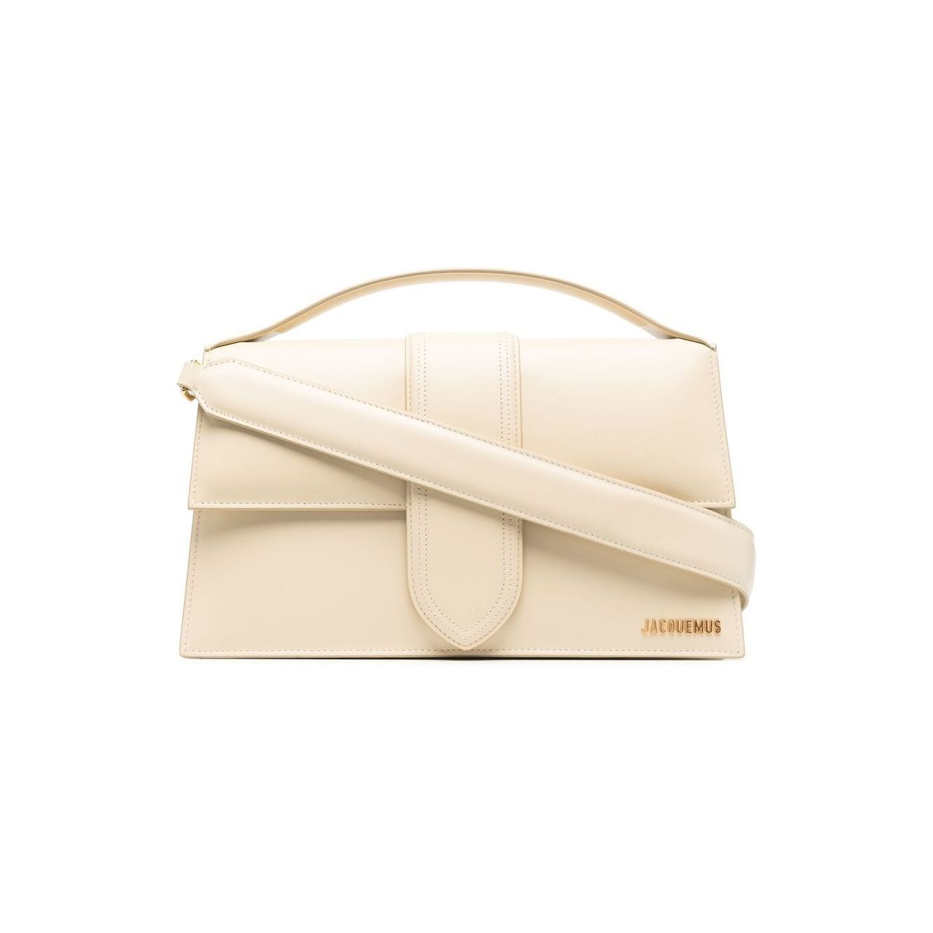 JACQUEMUS Bags.. Ivory Handbag JACQUEMUS