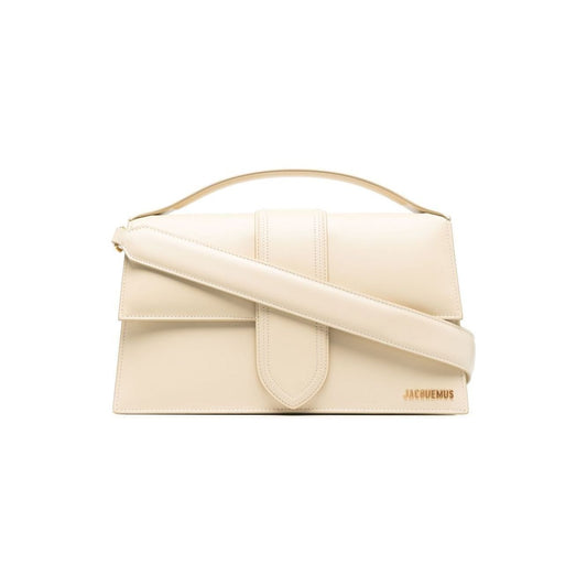 JACQUEMUS Bags.. Ivory Handbag JACQUEMUS