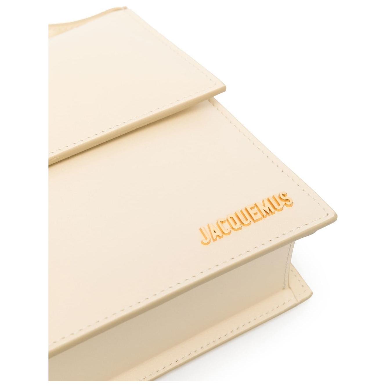 JACQUEMUS Bags.. Ivory Handbag JACQUEMUS