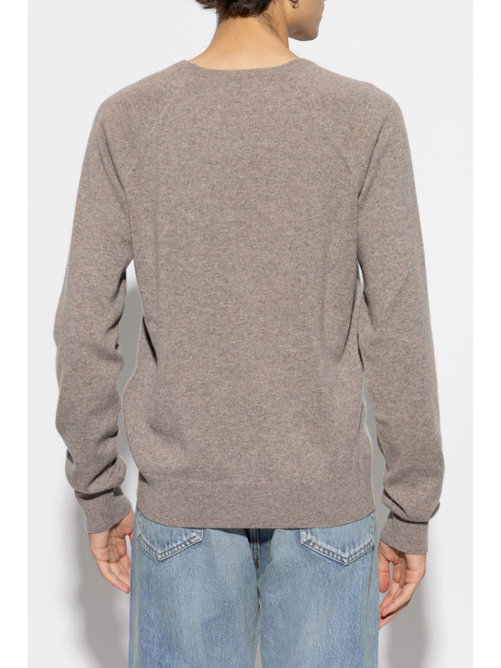 Saint Laurent  Sweaters Dove Grey Topwear Saint Laurent