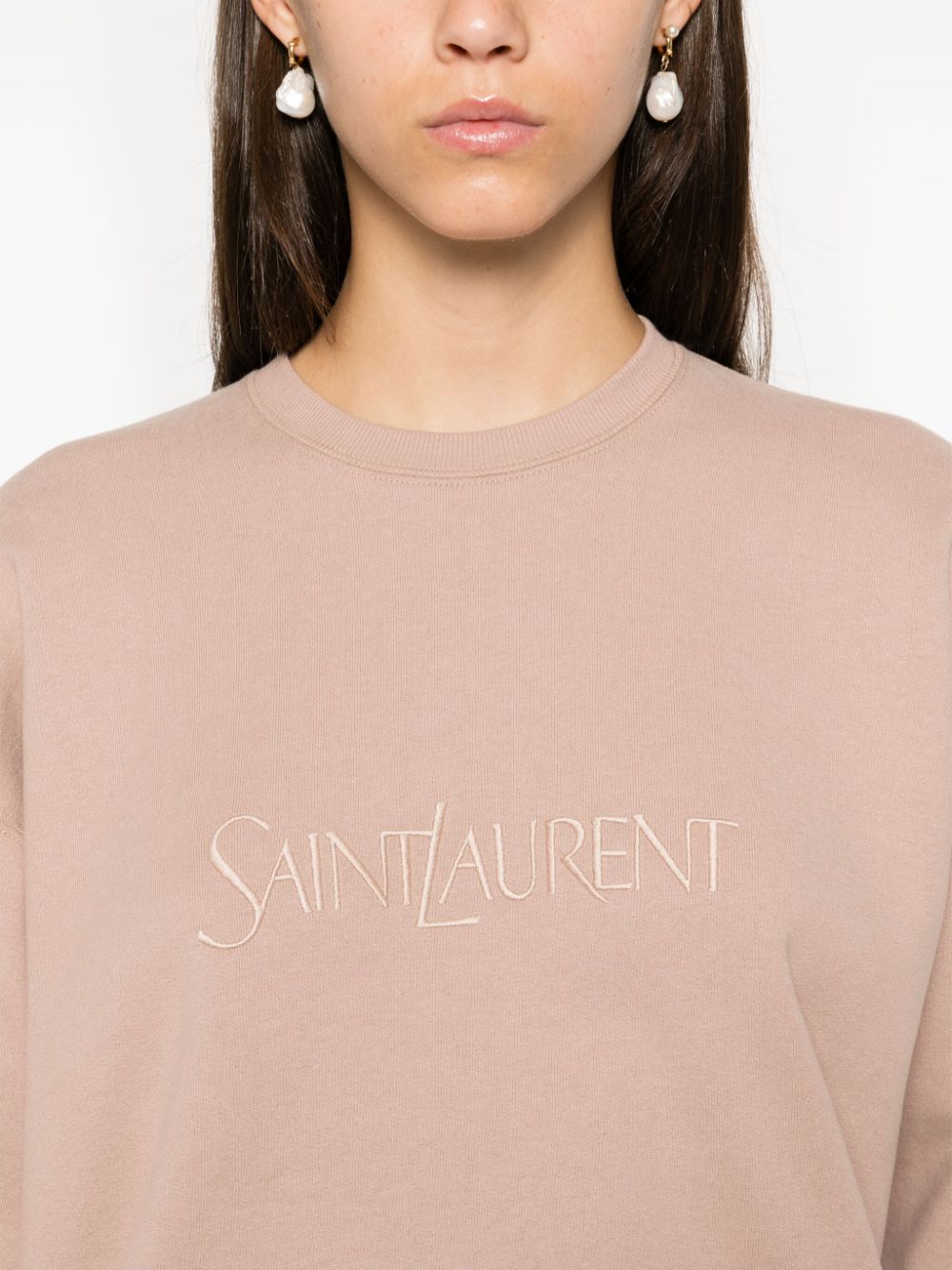 Saint Laurent  Sweaters Powder Topwear Saint Laurent