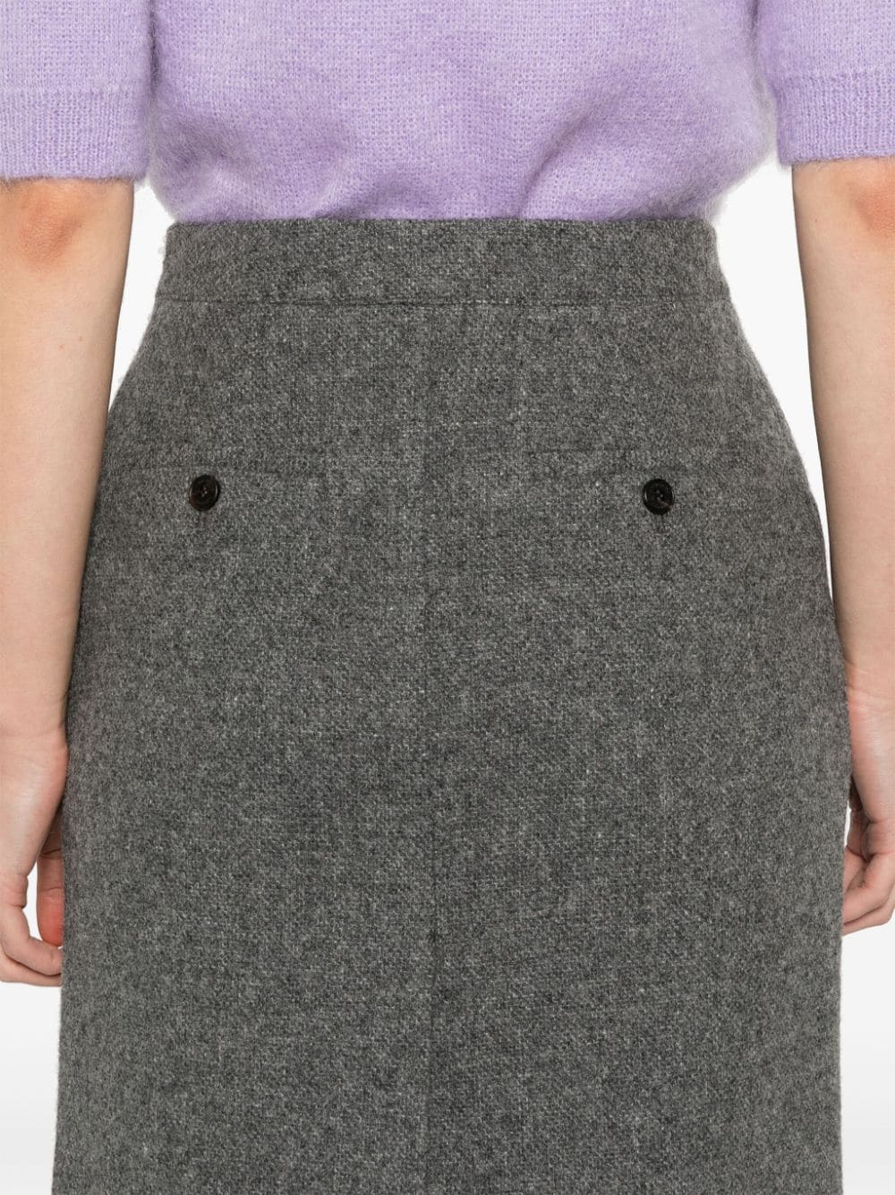 DUNST Skirts Grey Skirts Dunst