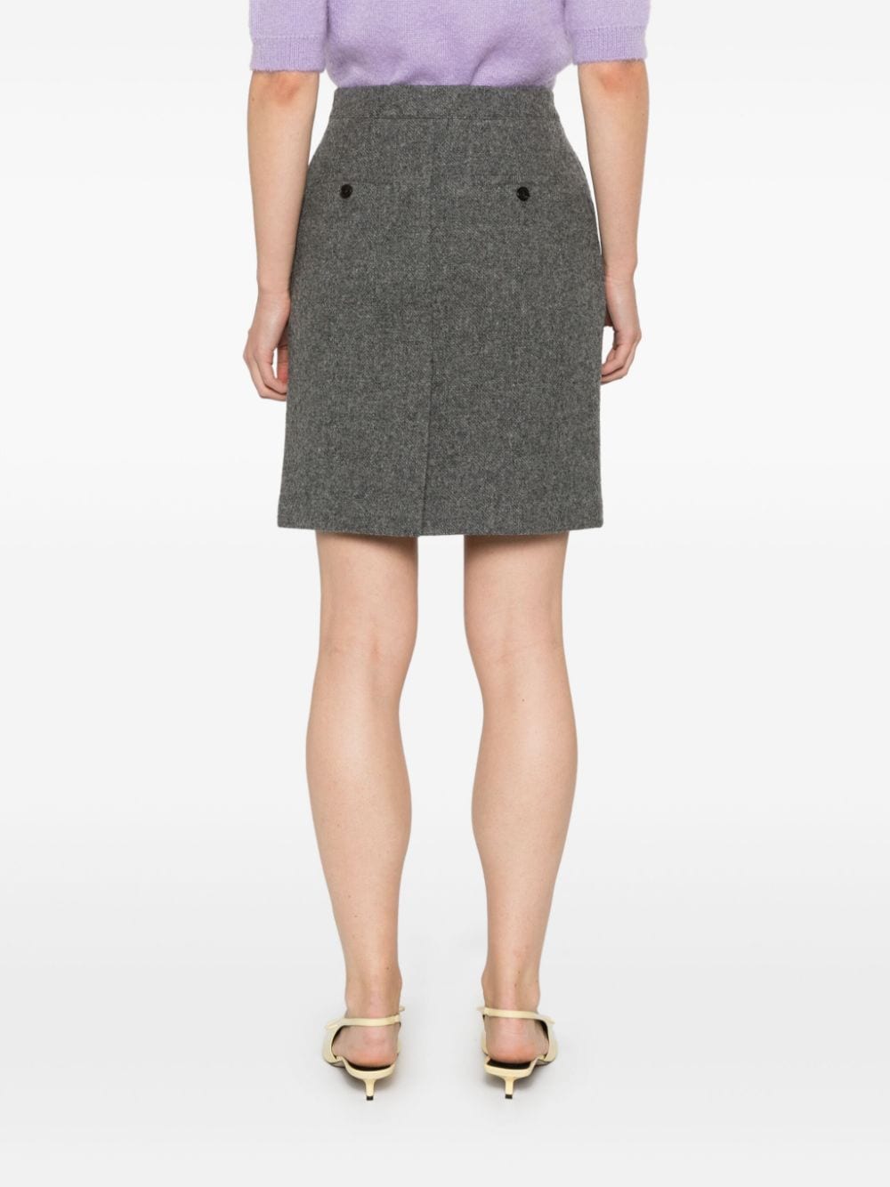 DUNST Skirts Grey Skirts Dunst