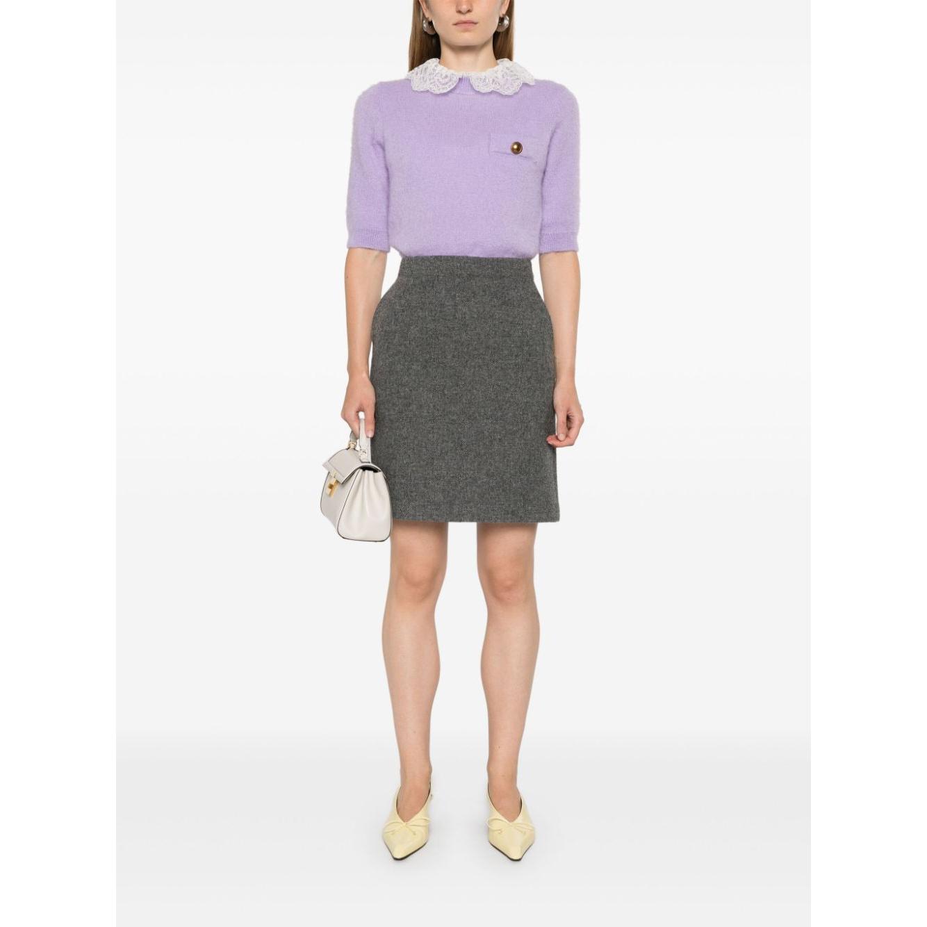 DUNST Skirts Grey Skirts Dunst