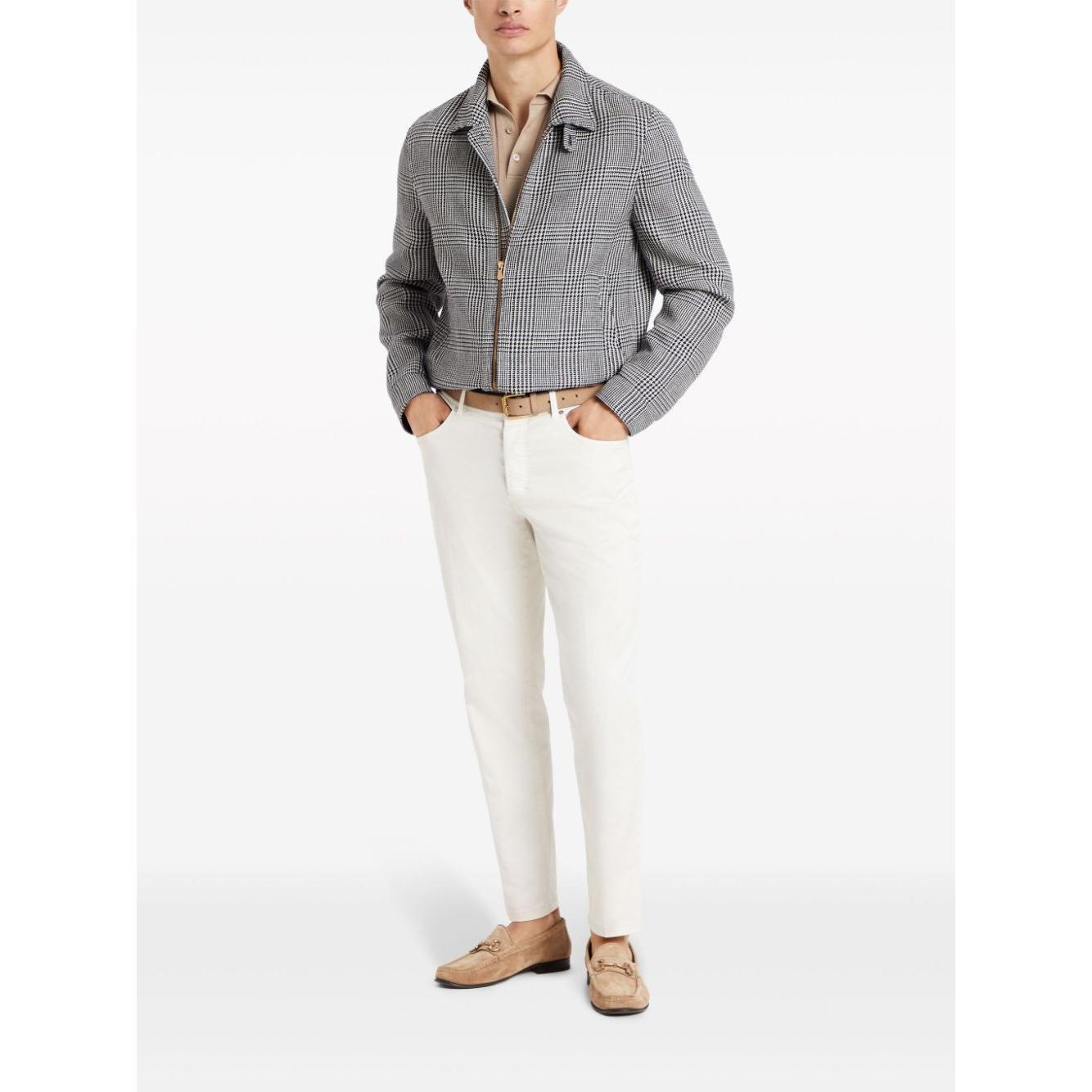 Brunello Cucinelli Trousers White Trousers Brunello Cucinelli