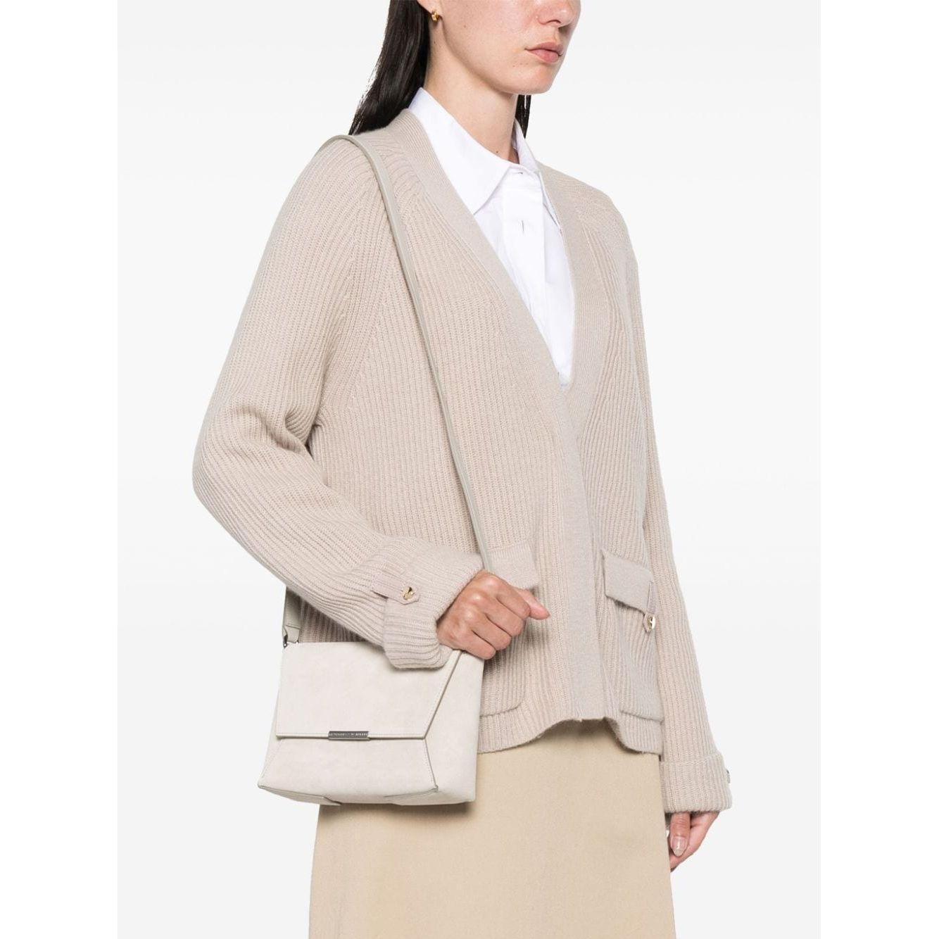 Brunello Cucinelli Bags.. Light Grey Shoulder Brunello Cucinelli